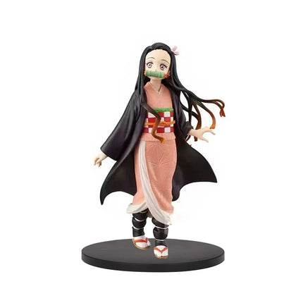 Anime Demon Slayer Figure Kamado Tanjiro Nezuko Action Figures Model Toys Zenitsu Figurine Inosuke Kimetsu No Yaiba Figure