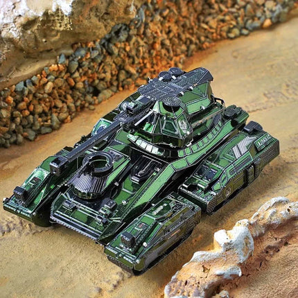 Colorful 3D Metal Puzzle Assault Rifle Guardian Mantis Mecha Model Pelican Assembling Toy Puzzle Box for Adults Jigsaw Puzzle