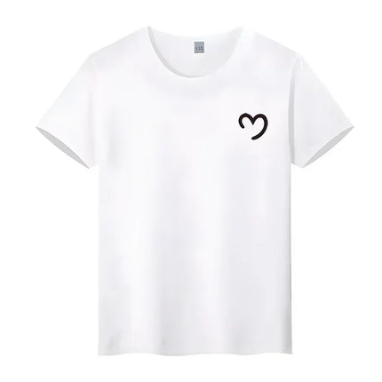 Pure cotton children's T-shirt 2026 trendy cool number 67 cartoon print for boys and girls summer casual parent-child wear