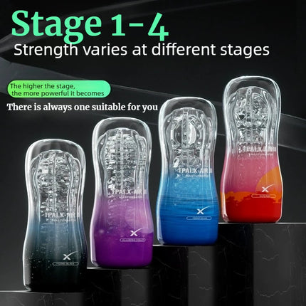 Powerful Sucking Masturbation Cup New Playing Method Blowjob Male Masturbator Artificial Vagina Pocket Pussy Sex Toys for Men
