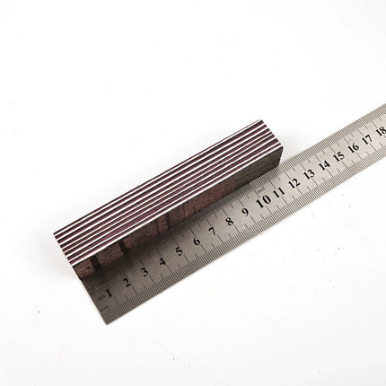 Unfinished Wood Blocks 120x20x20mm - Pen Turning Blanks, Knife Handle Material, DIY Wood Carving for Tool Parts or Wholesale