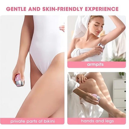 Electric Bikini Trimmer Painless Shaver for Face Legs Underarm Waterproof Portable Women Epilator Lady Shaver for Intimate Areas