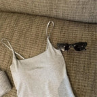 M / Gray (fixed pad adjustable shoulder strap
