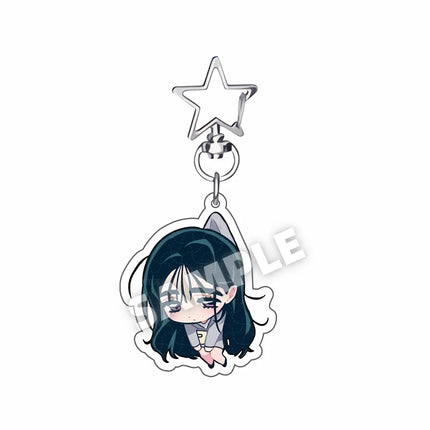 Popular Anime ALIEN STAGE Keychains Pendant Car KeyChain Acrylic MIZI SUA TILL IVAN HYUNA LUKA Fans cosplay Accessories Gifts