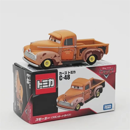 Takara Tomy Cars Lightning McQueen Jackson Storm Alloy car model die-casting collection gift giving classic children's gift toys