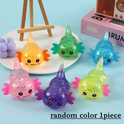 Squishy Sequin Maltose Cat Paw Slow Rebound Squeeze Toys Stress Relief Fidget Toys for Adults Decompression Sensory Toys