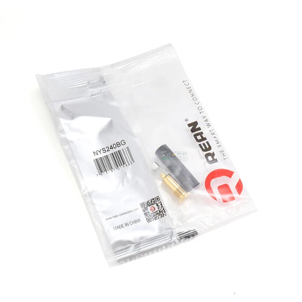 NEUTRIK's REAN jack 3.5mm 1/8" Stereo Headphone Plug Male Female Pair Recording Line Plug Gold Plated 3 Pole Repair Welding Plug