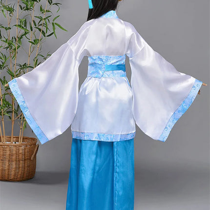 Autumn Two-piece Set Kids Hanfu Cosplay Tang Girl Suit Dance Costume Baby Outfits Ancient Girls Clothing Hanfu Children Suits