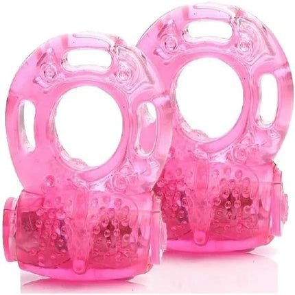 Best Sales Butterfly Vibrating Cock Ring for Men Soft Silicone Penis Ring with Clitoral Stimulator Couples Adult Sex Toy