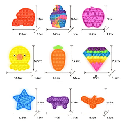 1pcs Random Fidget Toys Mystery Gifts Pack Surprise Box 300 Different Fidget Set Antistress Relief Toys for kids