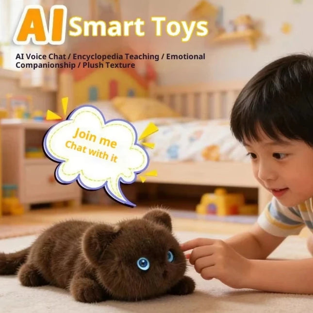 Intelligent  Ai Talking Plush Toy Desk Companion Cute Stuffed Doll Best Friend Gift For Classmate Girls Birthday Gift