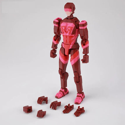 3D Printed Dummy 13 Invincible Boy Titan Model Multi-jointed Movable Action Figure Desktop Ornament Animation Model For Kids Fan