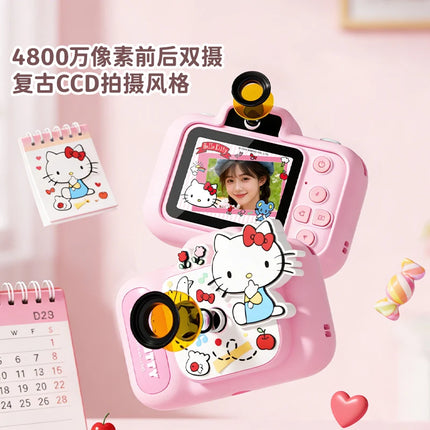 Hello Kitty Children's Camera Can Take Photos and Videos, Girls' Toys, Sanrio Camera, Birthday Gift