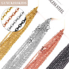 1mm 60cm or 24inch / Rose Gold