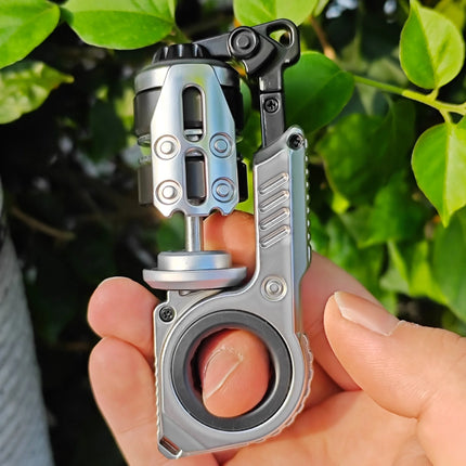 EDC Fidget Sliders Fidget Toys Tuning Fork Magnetic Push Egg Mechanical Ratchet Crisp Sound Cyber Core Multi-functional Toys