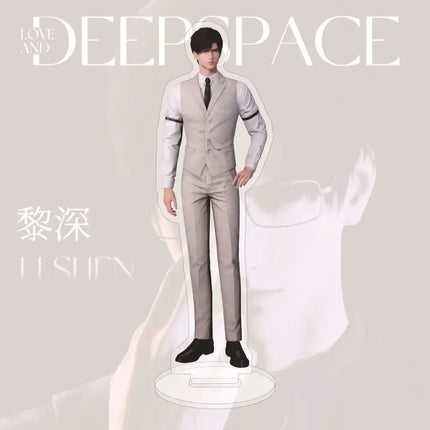 Game Love and Deep Space Acrylic Stand Sylus Xavier Zayne Rafay Cartoon Handsome Character Model Stand Desktop Display Fans Gift