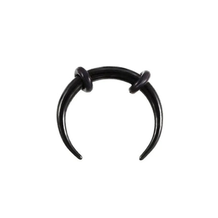 Women Fake Piercing Nose Ring Hoop Septum Piercing Nose Clip Rock HipHoop Stainless Steel Magnet Fashion Body Jewelry Wholesale