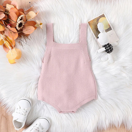 Citgeett Summer Easter Infant Baby Girls Overalls Sleeveless Bunny Print Bow Bodysuit Spring Outfit Clothes