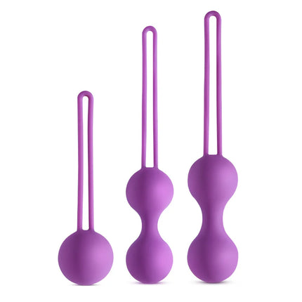 3Pcs/Set Kegel Ball Smart Ben Wa Geisha Balls Silicone Vaginal Chinese Egg For Woman Sex Toys