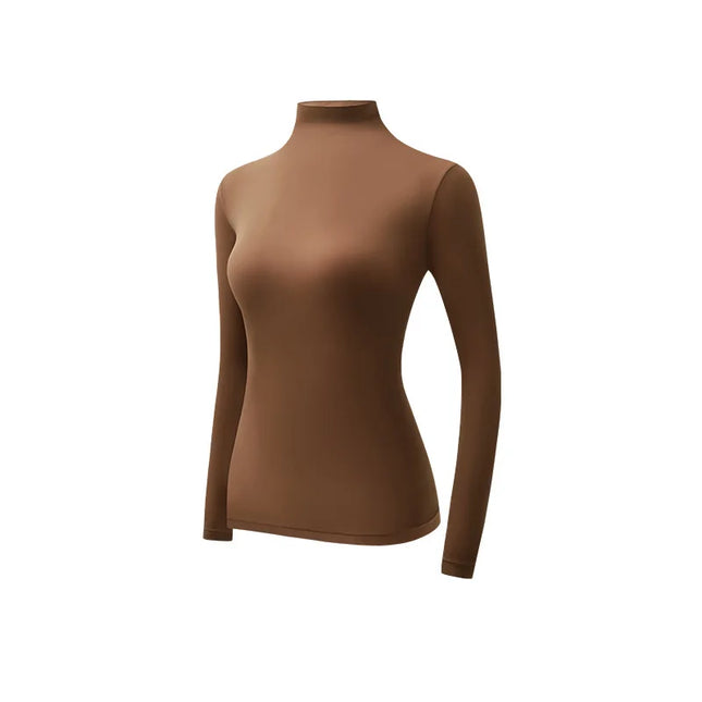 Flarixa Seamless Thermal Underwear Set Women First Layer Thermal Top Long Johns 2pcs Suit Winter Thermo Clothing Ladies Thin