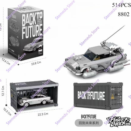 MOC PB8801-8849 Technical Speed Car MX5 Racing Car Model Camper Container Building Block Brick Assembly Toys Kids Xmas Gift