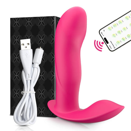 APP Control Wearable Dildo Vibrator for Women Clitoris Stimulator G-Spot Massager Female Anal Butt Plug Vibrating Adult Sex Toys