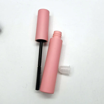 10/30/50/100pcs Empty 10ml Mascara Tubes Eyelash Growth Liquid Tube Matte Pink/Clear Tube Eyebrow Dye Cream Makeup Container