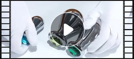 Runyu Large Anal Plug Metal Lighting Modeling Stainless Steel Butt Plug Women Men Anal Expansion Dildo Couple Adule Toy Trainer