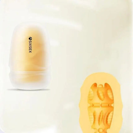 Realistic Male Masturbator Pocket Pussy Texture Suction Blowjob Vagina Masturbation Portable Male Masturbator Egg Men Sex Toy