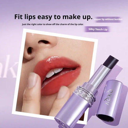 Velvet Matte Dark Magic Lipstick Long-Lasting Waterproof Lipstick Hydration Lip Gloss Nourishing Lightweight Smooth Essence Care