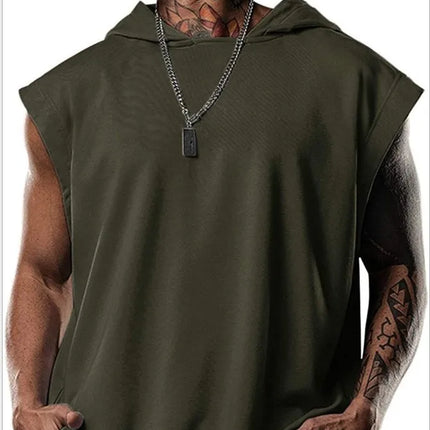 Sleeveless T-shirt Men Quick-drying Fitness Bodybuilding Shirt Male Fashion Basketball Vest Mesh Breathable Summer Gym Tank Men