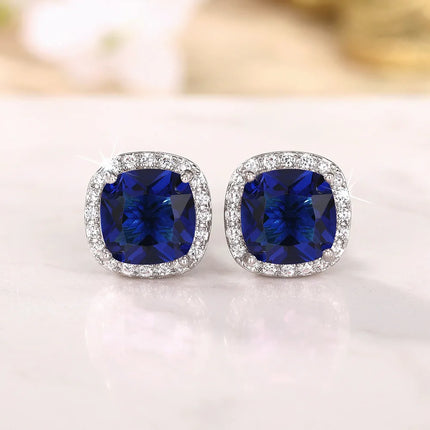 CZ Stud Earrings / Boucles Zircone
