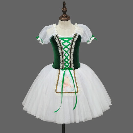 Children's Ballet Skirt Girls' Dance Skirt Campus Dance Program Ballerina Costume Stage Group Performance Costume