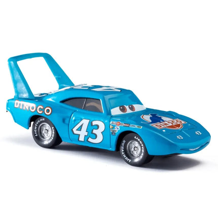 2025 Disney PixarCars 3 Toys Lightning Mcqueen Race Div Fritter Miss Frank Collection 1:55 Diecast Metal AlloyModel CarToy Gifts