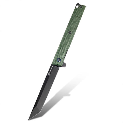 FORESAIL DC53 Steel Sharp Folding Knife Outdoor Camping Hunting Cutting Survival Hiking Fish Portable Pocket Clip EDC Tool Knife