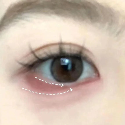 Red Brown Monochrome Eyeliner Eyeshadow Powder Palette Silky Matte Chocolate Lying Silkworm Eyeliner Waterproof Aegyo-sal Makeup