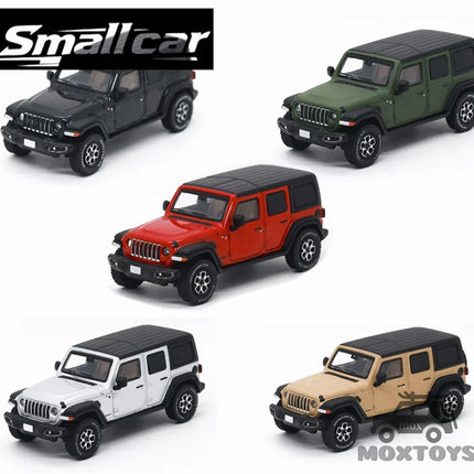 Smallcar 1:64 F150 SVT RAPTOR / Wrangler Black Blue White Silver Orange Diecast Model Car
