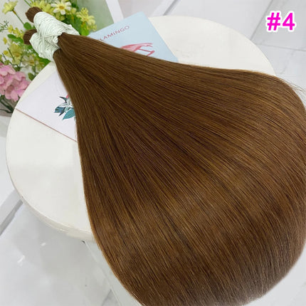 No Weft Straight Bulk Braiding Hair 100% Brazilian Virgin Remy Human Hair Extensions 50g 100g Blonde 1B Color Natural Hairpiece