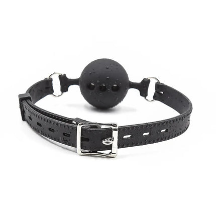 S M L Soft Safety Silicone Open Mouth Gag Ball Bdsm Bondage Slave Ball Gag Erotic Sex Toys For Woman Couples Adult Sex Games