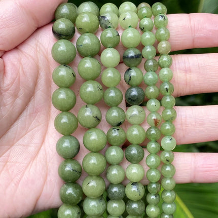 Natural Stone Beads Round Morganites Tourmalines Aquamarines Jades Quartzs Crystals Spacer For Jewelry Making DIY Bracelet