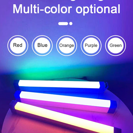 Colorful LED Night Lamps RGB Atmosphere Fill Light Rechargeable Bedroom Photography Lighting Room Decor Luz De Preenchimento New