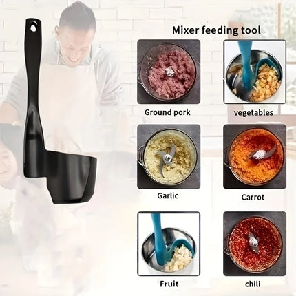 1pc Kitchen Multifunctional Rotating Scraper Suitable for TM5/TM6/TM31 Detachable Split Type Food Rotating Mixing Tool
