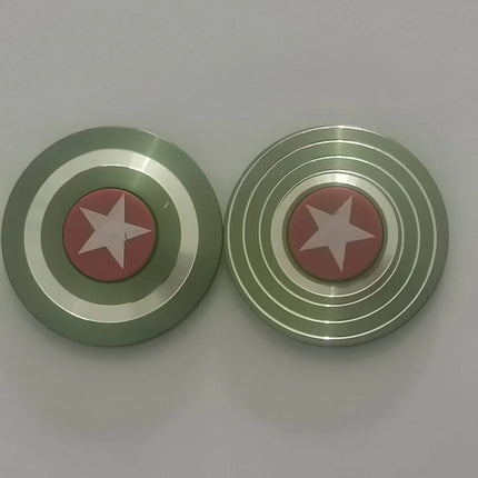 Finger Spinner Shield Aluminum Alloy Fidget Spinner Stress Relief Toy Spinner