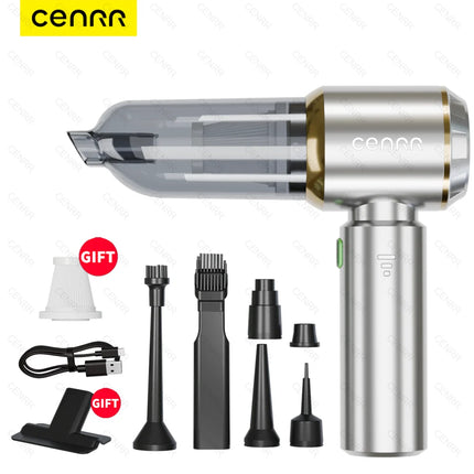 CENRR 360000PA Car Vacuum Cleaner Home Appliance Powerful Wireless Car Cleaner HandHeld Portable Vacuum Cleaner Cleaning Machine