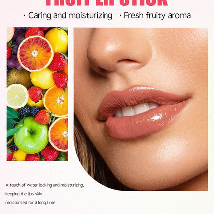 2PCS Lip Oil Lip Balm Set All-Day Long-Lasting Moisturizer Lip Care Plumps Lips Reduces Lip Lines Lipstick & Nourishment