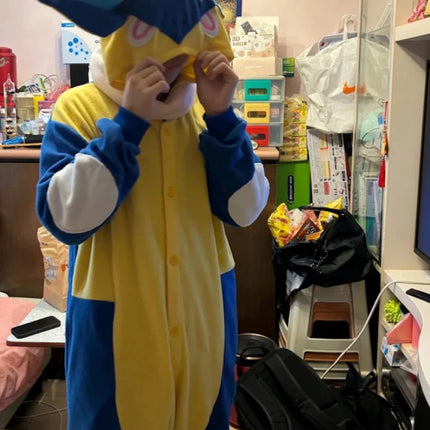 Greninja Onesie Kigurumi Lucario Pajamas Adult Cosplay Costume Unisex Anime Pijamas Halloween Christmas Costume Pijama Toys Gift