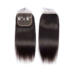 6x6 Lace Closure / China Mainland / 26inches|Free Part