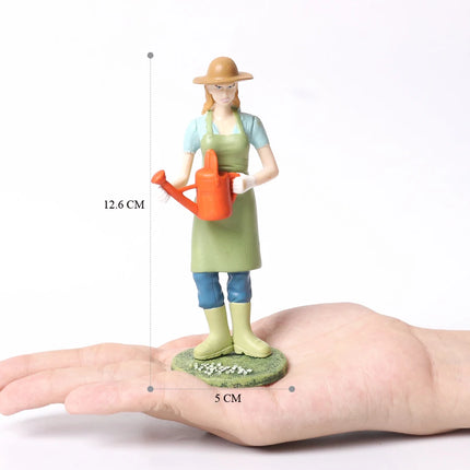 Realistic Pretend Professional Career Figures - Plastic Models of People from around the World Educational Toy Gift for Children