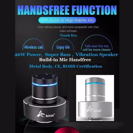 Vibro Subwoofer Anti-Neighbor Vibration Bluetooth Speaker Portable Sound Box Music Wireless Woofers Bass Caixa De Som Bocina Mp3