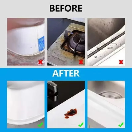 Waterproof Pvc Sealant Tape For Kitchen Bathroom Bathtub 2.2m x 2.5cm Strip Self Adhesive Tape